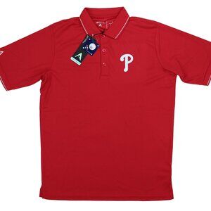 Philadelphia Phillies MLB Baseball Short Sleeve Antigua Affluent Polo Shirt NWT